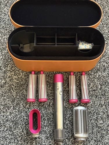 Dyson Airwrap HS01 Air Wrap Multistyler Fuchsia & Nickel FREE DELIVERY  - Picture 1 of 9