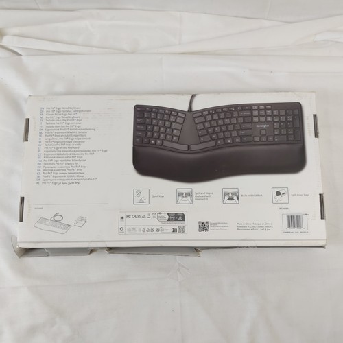 Kensington Technology Group K75400Us Pro Fit Ergo Wired Keyboard - Picture 3 of 8