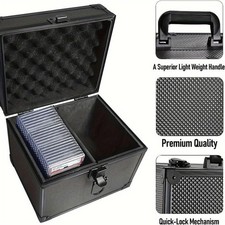Graded Card Storage Box Organizer for PSA BGS FGS Sports Trading Cards Holder UK