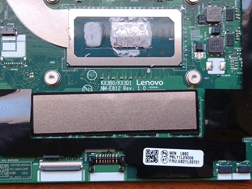LENOVO THINKPAD X13 YOGA GEN 4 MOTHERBOARD NM-E812 Rev: 1.0 DEAD / FAULTY - Afbeelding 2 van 4