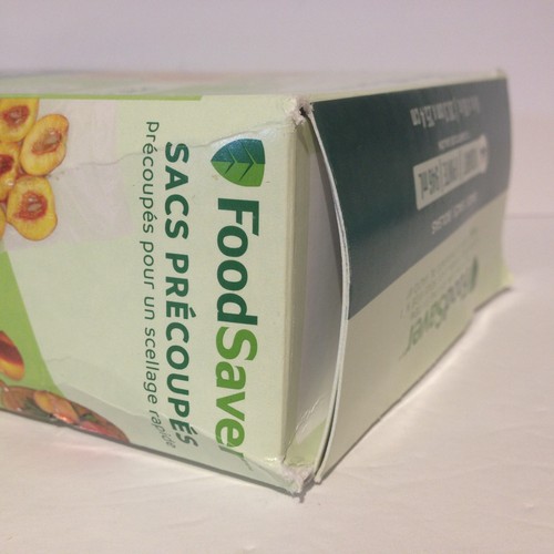 NUEVAS bolsas de sellado al vacío FoodSaver bolsas de 44 cuartos de galón 8 x 10" precortadas - Imagen 7 de 7