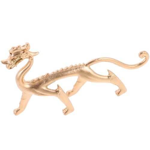 Creative Chinese Dragon Ornament Desktop Miniature Craft Statue Alloy - Picture 9 of 12
