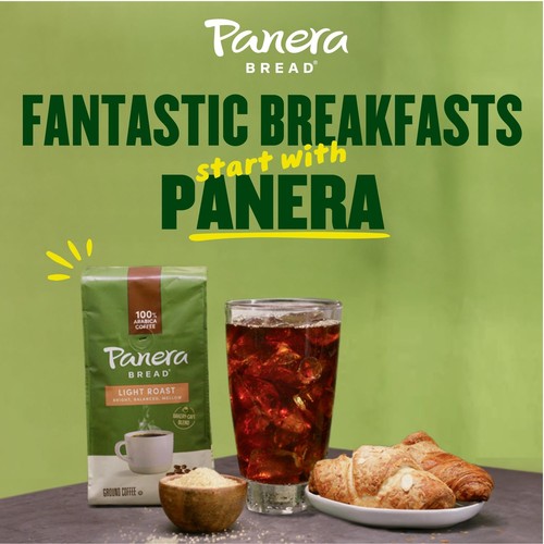 Panera Light Roast, Ground Coffee, 100 percent Arabica Coffee, Bagged 12oz, P... - Picture 4 of 7