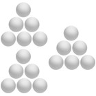  18 PCs Polystyrolkugeln Schäsche Bälle Styroporkugeln für