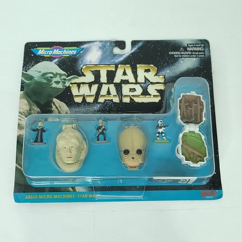 1996 Star Wars Micro Machines Collection IV Bib Fortuna Figrin Dan Trooper NEW - Picture 1 of 4