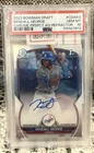 2023 Kendall George Bowman Chrome Draft Refractor AUTO PSA 10 RC #/499!!!
