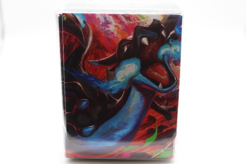 Pokémon Fiamme Fantastiche Mega Charizard X UPC Moneta, Manicotti Carte e Deck Box - Foto 4 di 6