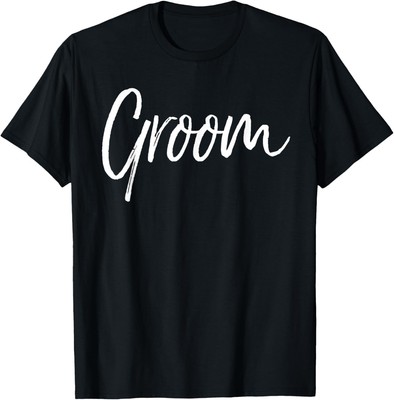 Matching Getting Ready Bride & Groom Wedding Gifts Groom T-Shirt