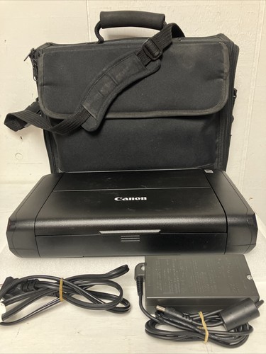 GENUINE Canon PIXMA TR150 Wireless Inkjet Mobile Color Travel Printer w/Case - Picture 1 of 8