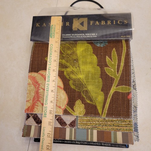 Fabric Sample Book Kasmir Fabric Prints Woven Solid by Color Quilting Huge Heavy - Picture 3 of 24