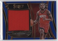 2023 Panini Select Jumbo Rookie Swatches Blue Prizm /75 Cam Whitmore #RJS-CA RC