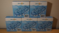 5x Inflatable Floating Drink Snack Holder -- Pool Party Bar Float w/ Cup Holder