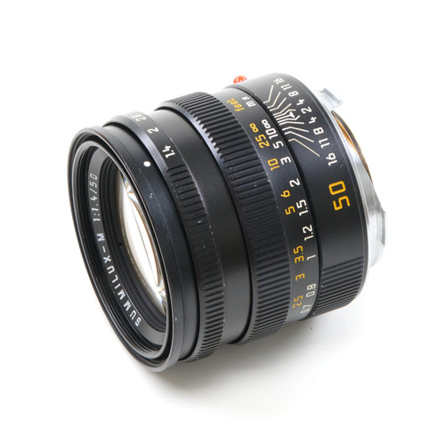 LEICA 50MM F1.4 SUMMILUX-M PRE-ASPH BLACK 11868 #5465 - Picture 12 of 15