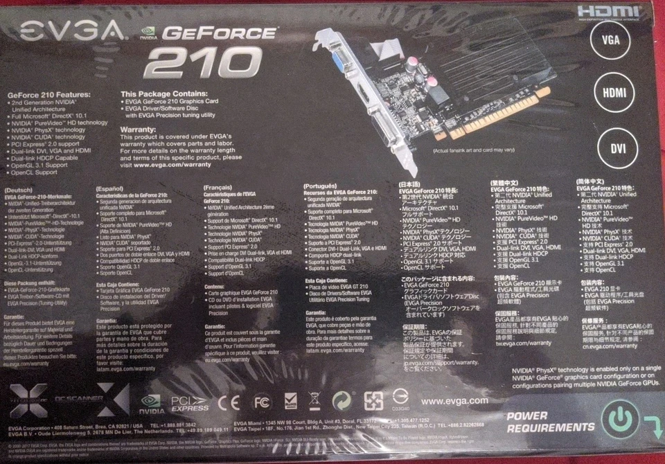 NVIDIA GeForce 210 1024MB DDR3 VIDEO CARD - Image 2 of 2