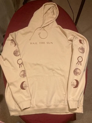 Hail The Sun Band Merch Pullover TAN Hoodie DIVINE INNER TENSION 2XL Sweatshirt - Image 1 of 4