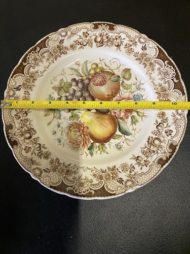 Johnson Brothers Windsor Geschirr Ernte Obst 10 3/4" Essteller 4er Set - Bild 5 von 5