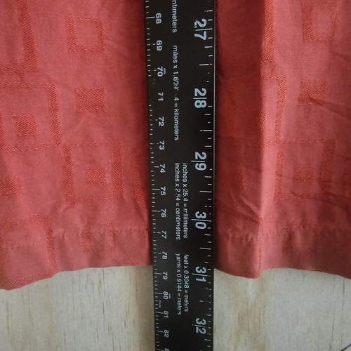 Pendleton Silk Cotton Button Up Short Sleeve Shirt Patterned Red Large - Picture 7 of 7