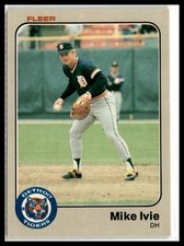Mike Ivie 1983 Fleer #331 Detroit Tigers
