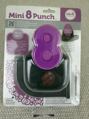 ROSE Mini 8 Paper Punch We R Memory Keepers 6 inch 15 cm Edge Borders New Sealed