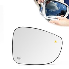Right Passenger Side Mirror Glass W/blind Spot Detection Passenger Side RH 