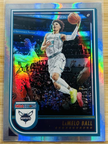 2022-23 Panini NBA Hoops LaMelo Ball #90 Silver /199 - Picture 1 of 2