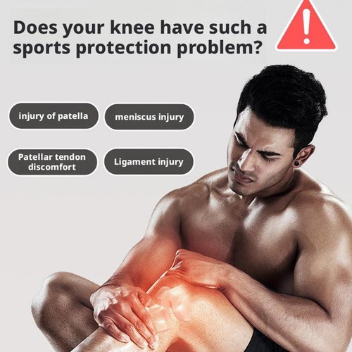 Protector de rodilla con correa rotuliana deportiva cuerda para saltar para correr protector de rodilla,; - Imagen 14 de 30