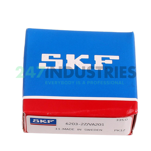 6203-2Z/VA201 SKF 17 x 40 x 12 mm DEEP GR. BALL SINGLE ROW - Bild 2 von 2