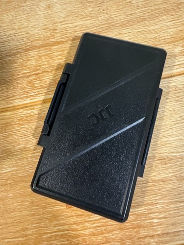 2 x Sony 120GB G Series XQD Memory Card, case, and card reader.