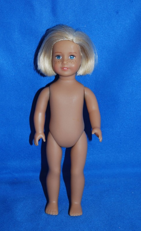 Mini American Girl Doll Kit Kitteridge Nude. Very Good Used Condition
