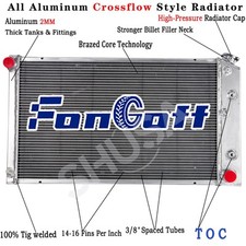 3-row Aluminum Radiator For Chevy 68-7371 Chevelle68-77 El Camino71-79 Impala