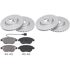 ABS BREMSSCHEIBEN 284mm + BELÄGE VORNE für FIAT BRAVO IDEA LINEA STILO MUSA