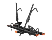 Curt Aluminum Tray-Style Hitch-Mounted Bike Rack (2 Bikes, 2" Shank)