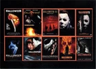 Horror MOVIE Characters Trading Card Set featuring Michael Myers Card #12