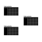  3PCS Pecture Planer Board Removable ERase Board Household Calendar Board Plan