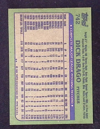 1982 Topps Baseball Cards Complete Your Set You Pick - Picture 258 of 270