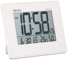 Seiko Clock Alarm Clock Radio Digital Wall or Table Clock Calendar Temperature a