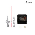  10 Set Silent Clock Movement Zubehör DIY Uhr Teile Scannen Fluoreszenzuhr