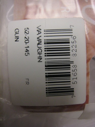 1 yes 1 CARAVAGGIO EYEGLASS FRAMES Style VAUGHN  Sz. 48-20-145 GUNMETAL - Picture 4 of 5