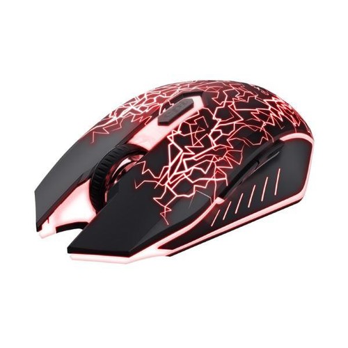 TRUST BASIC (24750) - Maus Gaming Drahtlos Mit 6 Schaltflächen Custom