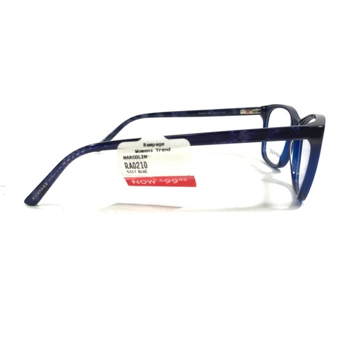 Rampage RA0210 090 Eyeglasses Frames Blue Square Full Rim 53-17-135 - Picture 3 of 10