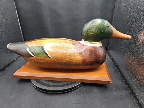 Frank Beall Mason Detroit Replica Mallard Decoy 1988 - Picture 5 of 11