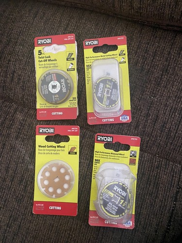 Ryobi Rotary Tool (4) Piece Cutting Set - Picture 1 of 6