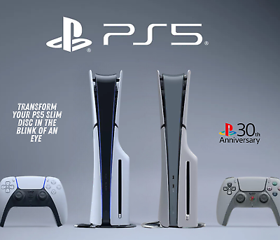PS5 30th Anniversary Faceplate-Limited Edition Cover for Standard & Slim Console PS5 30th Anniversary Faceplate-Limited Edition Cover for Standard & Slim Console