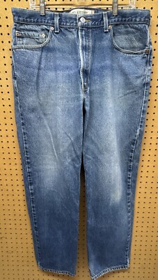 Levi's 550 Relaxed Fit Jeans Men s 38x32 Blue Denim