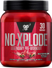 N.O.-XPLODE Pre Workout Powder, Energy Supplement for Men and Women with Creatin