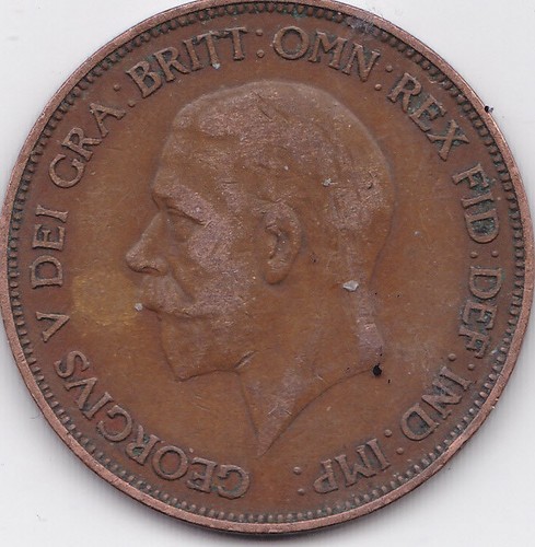 1936 Great Britain Large Cent : YOU GRADE IT .PLEASE SEE THE SCAN stk uk 1205 - Picture 2 of 4