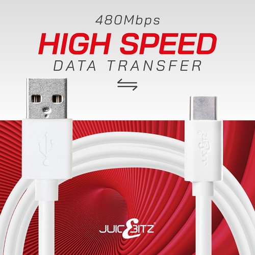 JuicEBitz® Schnell USB Ladekabel für Samsung A53 A52s A54 A34 A32 A45 A35 A05s - Bild 70 von 80