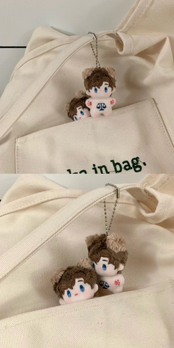 Tears Of Themis Zuo Ran 5cm Plush Keychain Doll Bag Pendant Toy Plushie Anime - 第 4/7 張圖片