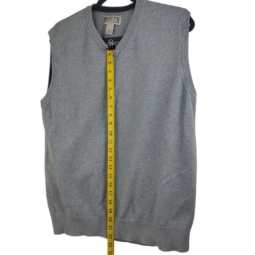 Duluth Trading Co graue ärmellose Pulloverweste für Herren, Größe L - Bild 4 von 10