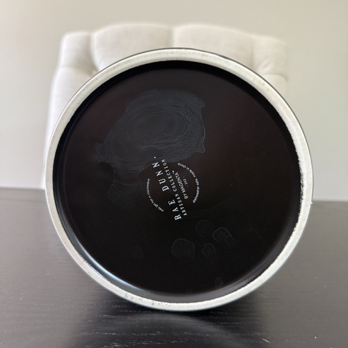 Rae Dunn Großer Küchenutensilien Halter Glas Topf 6x8" Schwarz Weiß Rühren Verrückt - Bild 4 von 4